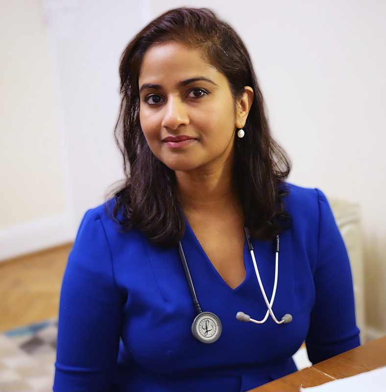 Dr Natasha Thandrayen, Private GP Harley Street London