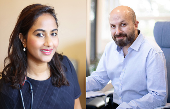 Professor Vik Veer and Dr Natasha Thandrayen