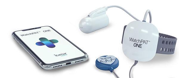 WatchPat home sleep study device
